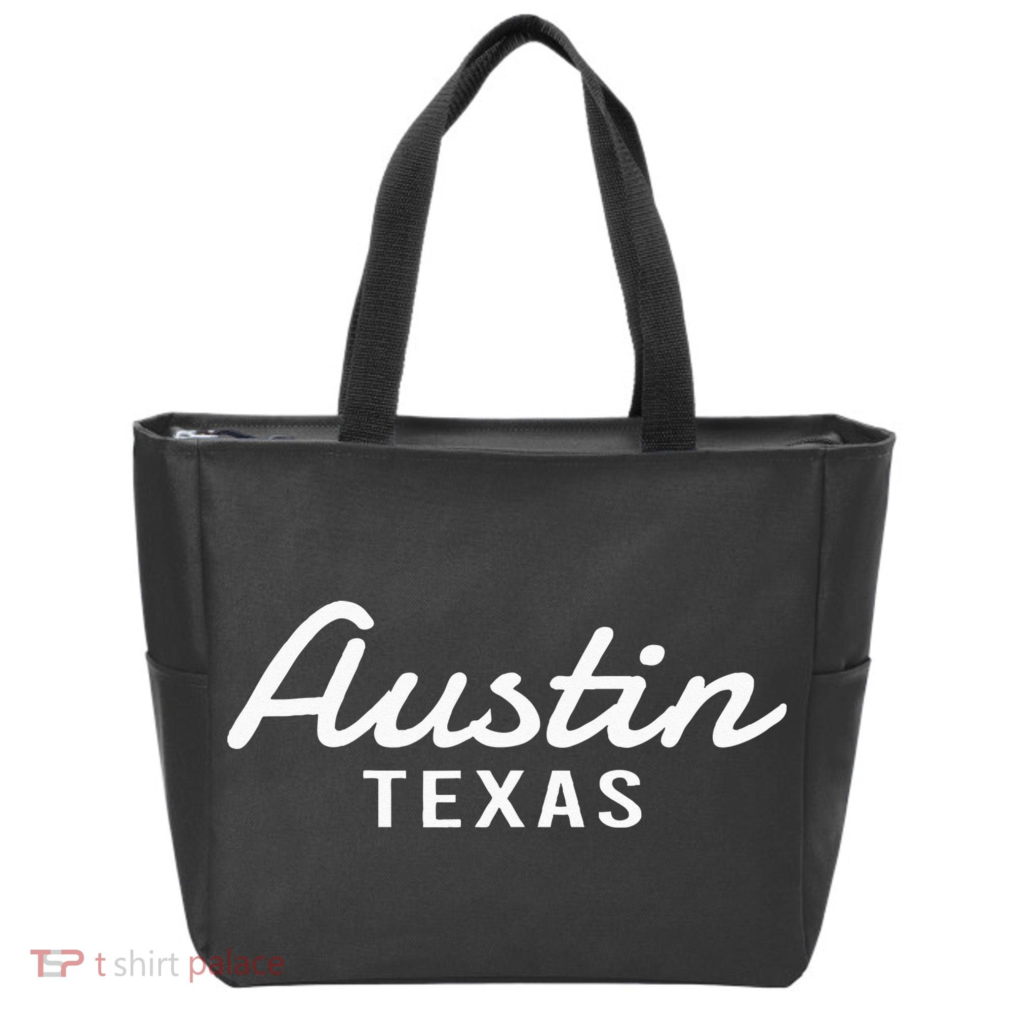 Austin Texas Throwback Tote Bag