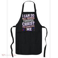 All Things Through Christ Congenital Heart Defect Awareness Apron thumb 0