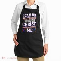 All Things Through Christ Congenital Heart Defect Awareness Apron thumb 2