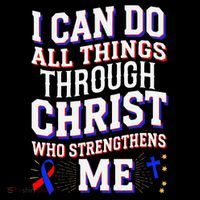 All Things Through Christ Congenital Heart Defect Awareness Coffee Mug thumb 5