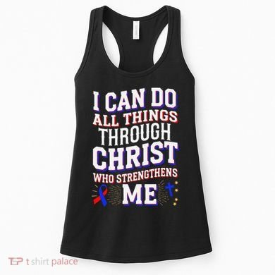 All Things Through Christ Congenital Heart Defect Awareness Women's Tank Top