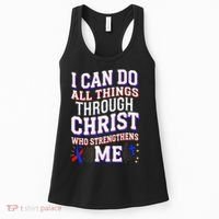 All Things Through Christ Congenital Heart Defect Awareness Women's Tank Top thumb 0