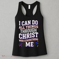 All Things Through Christ Congenital Heart Defect Awareness Women's Tank Top thumb 3