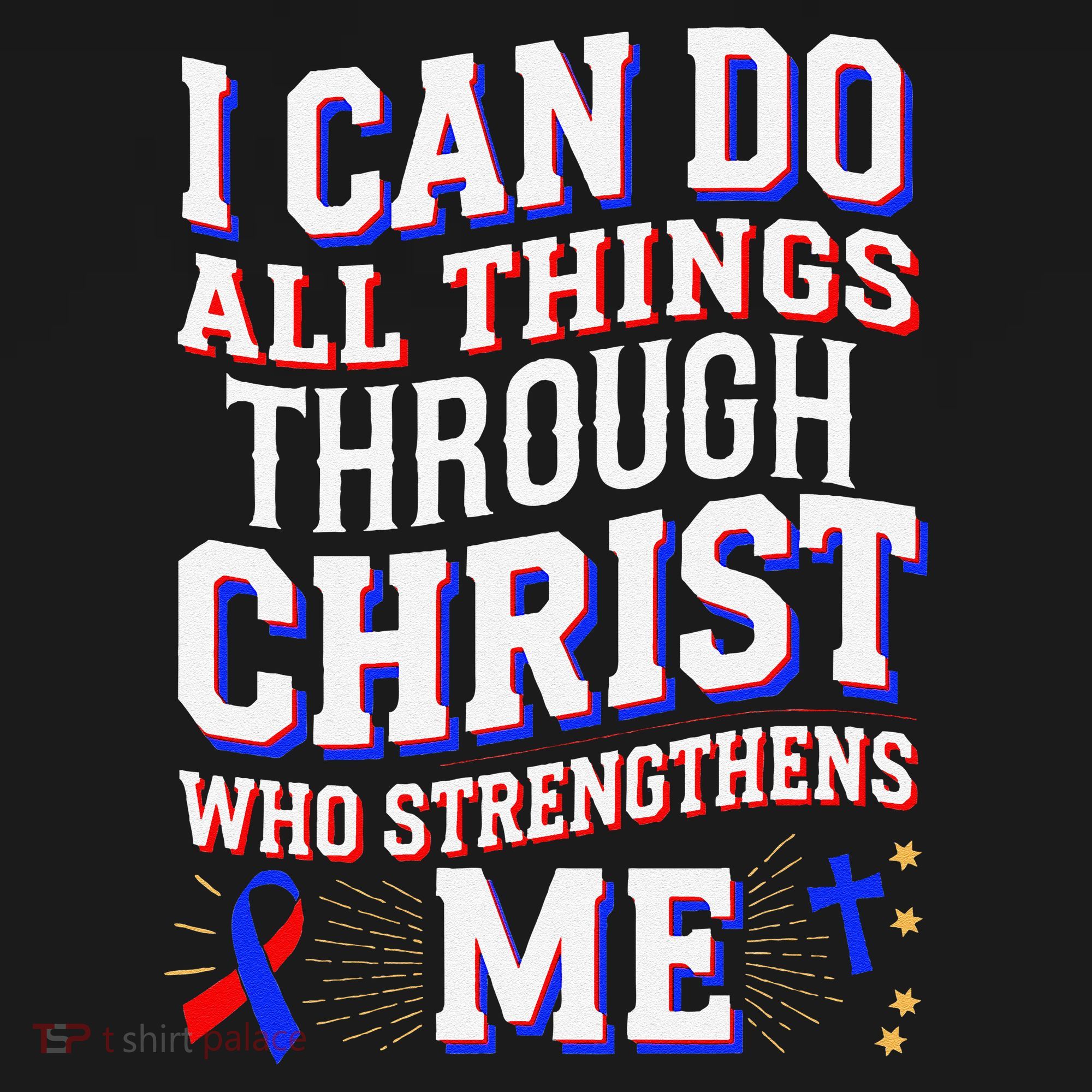 All Things Through Christ Congenital Heart Defect Awareness Women's Tank Top