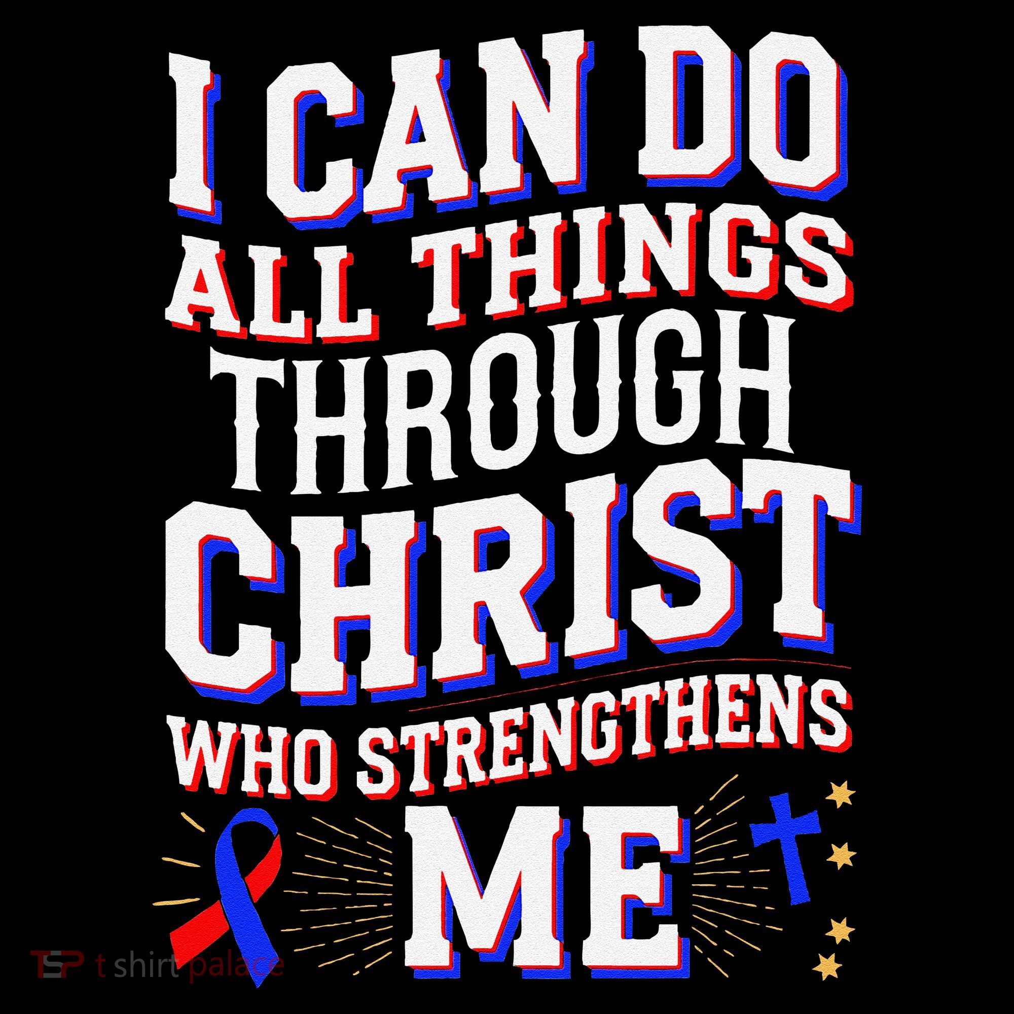 All Things Through Christ Congenital Heart Defect Awareness Baby Bodysuit