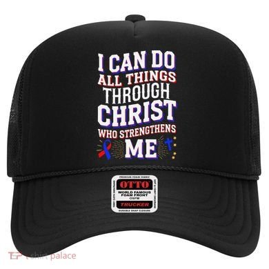 All Things Through Christ Congenital Heart Defect Awareness Hat