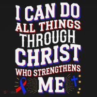 All Things Through Christ Congenital Heart Defect Awareness Toddler Hoodie thumb 2