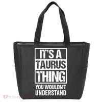A Taurus Thing You Wouldnt Understand Astrology Zodiac Tote Bag thumb 0
