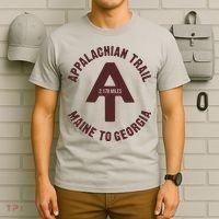 Appalachian Trail T Shirt Vintage Hiking Camping T Shirt T-Shirt thumb 6