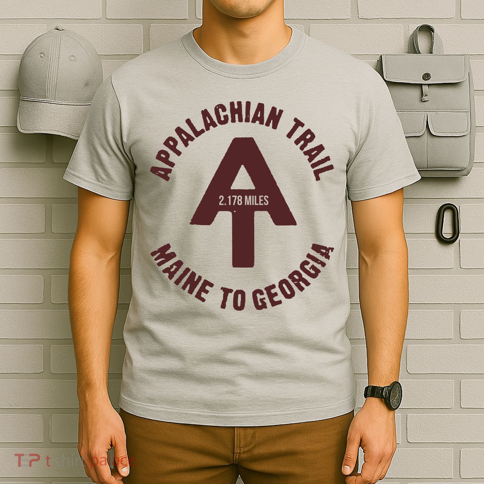 Appalachian Trail T Shirt Vintage Hiking Camping T Shirt T-Shirt