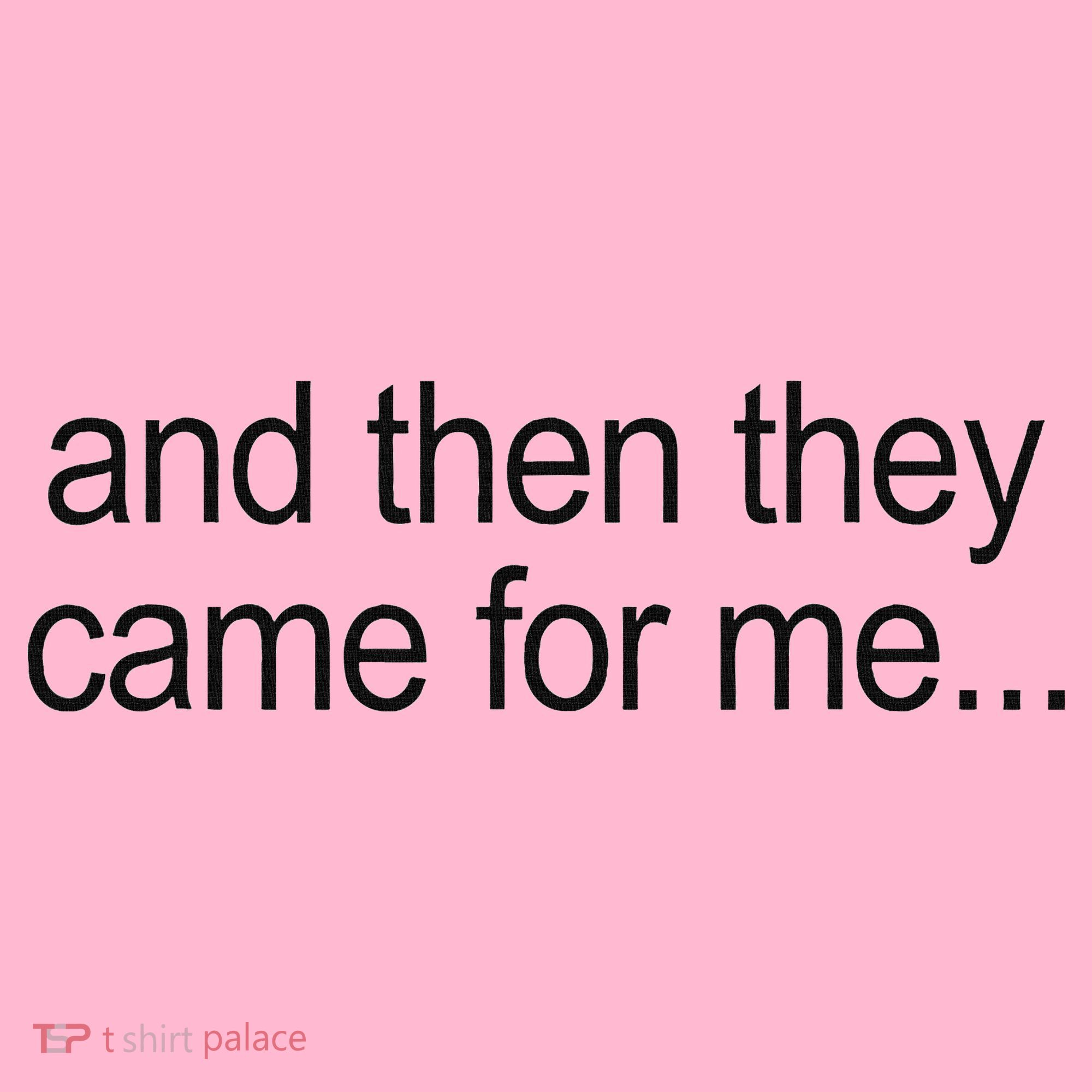 And Then They Came For Me Visor