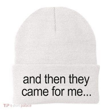 And Then They Came For Me Beanie