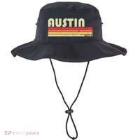Austin Tx Texas Funny City Home Roots Gift Retro 70s 80s Bucket Hat thumb 0