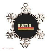 Austin Tx Texas Funny City Home Roots Gift Retro 70s 80s Ornament thumb 0
