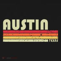 Austin Tx Texas Funny City Home Roots Gift Retro 70s 80s Women's Tank Top thumb 5