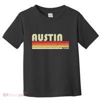 Austin Tx Texas Funny City Home Roots Gift Retro 70s 80s Toddler T-Shirt thumb 0