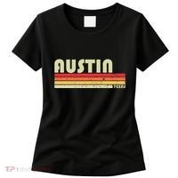 Austin Tx Texas Funny City Home Roots Gift Retro 70s 80s Women's T-Shirt thumb 0