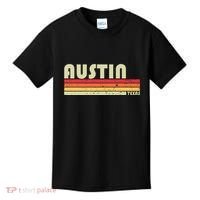 Austin Tx Texas Funny City Home Roots Gift Retro 70s 80s Kids T-Shirt thumb 0