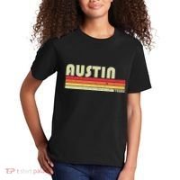 Austin Tx Texas Funny City Home Roots Gift Retro 70s 80s Kids T-Shirt thumb 2