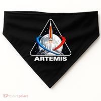 Artemis To The Moon USA-Made Doggie Bandana thumb 0