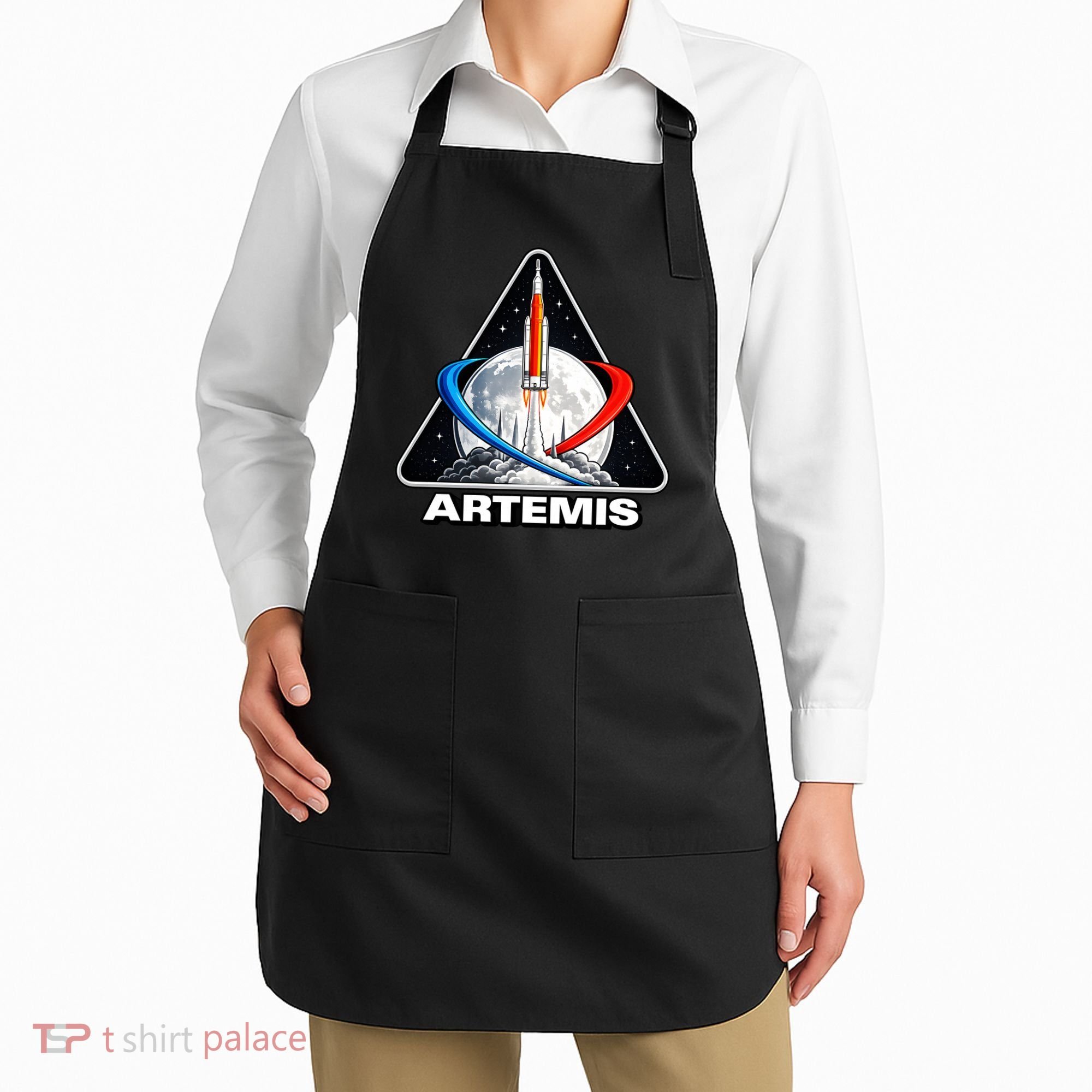 Artemis To The Moon Apron