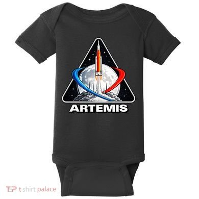 Artemis To The Moon Baby Bodysuit