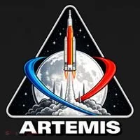 Artemis To The Moon Kids Sweatshirt thumb 2