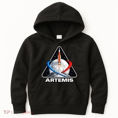 Artemis To The Moon Kids Hoodie