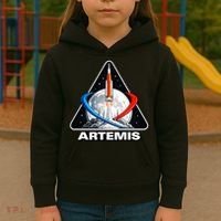 Artemis To The Moon Kids Hoodie thumb 3
