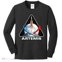 Artemis To The Moon Kids Long Sleeve Shirt thumb 0
