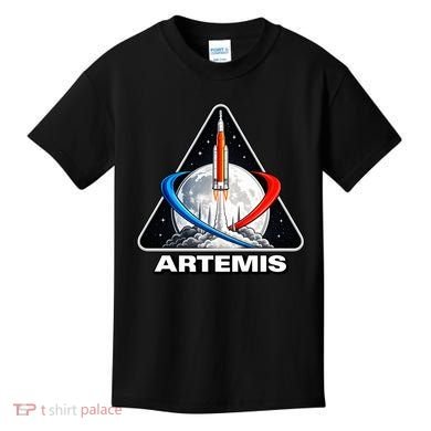 Artemis To The Moon Kids T-Shirt
