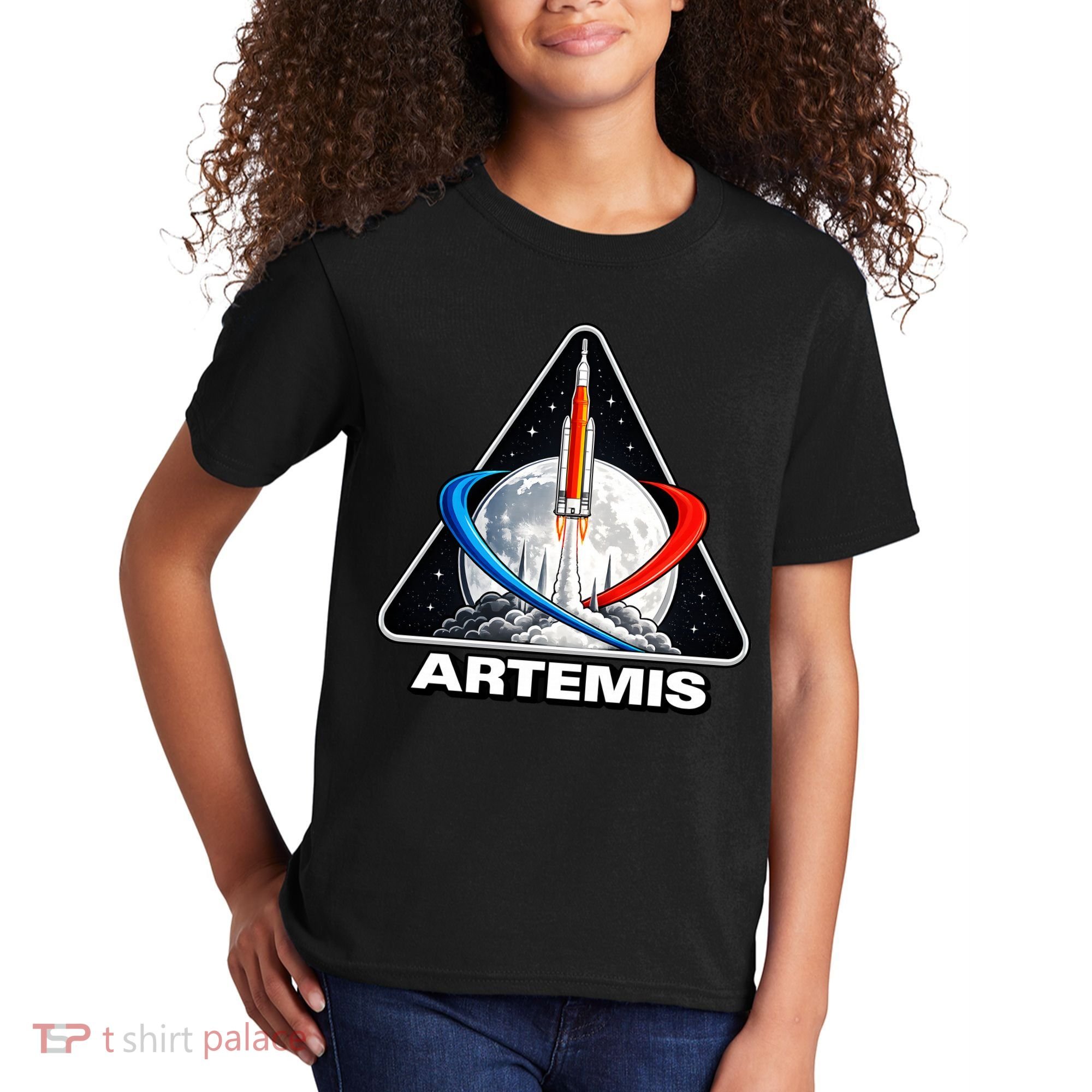 Artemis To The Moon Kids T-Shirt