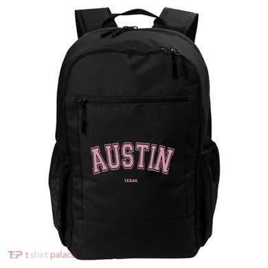 Austin Texas Tx Varsity Style On Austin Backpack