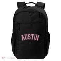 Austin Texas Tx Varsity Style On Austin Backpack thumb 0