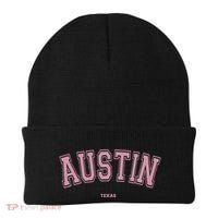 Austin Texas Tx Varsity Style On Austin Beanie thumb 0