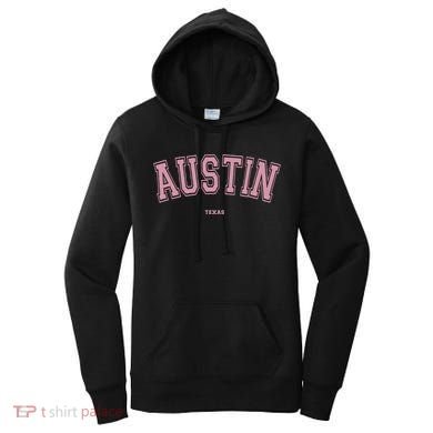 Austin Texas Tx Varsity Style On Austin Women's Hoodie