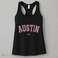 Austin Texas Tx Varsity Style On Austin Women's Tank Top thumb 3