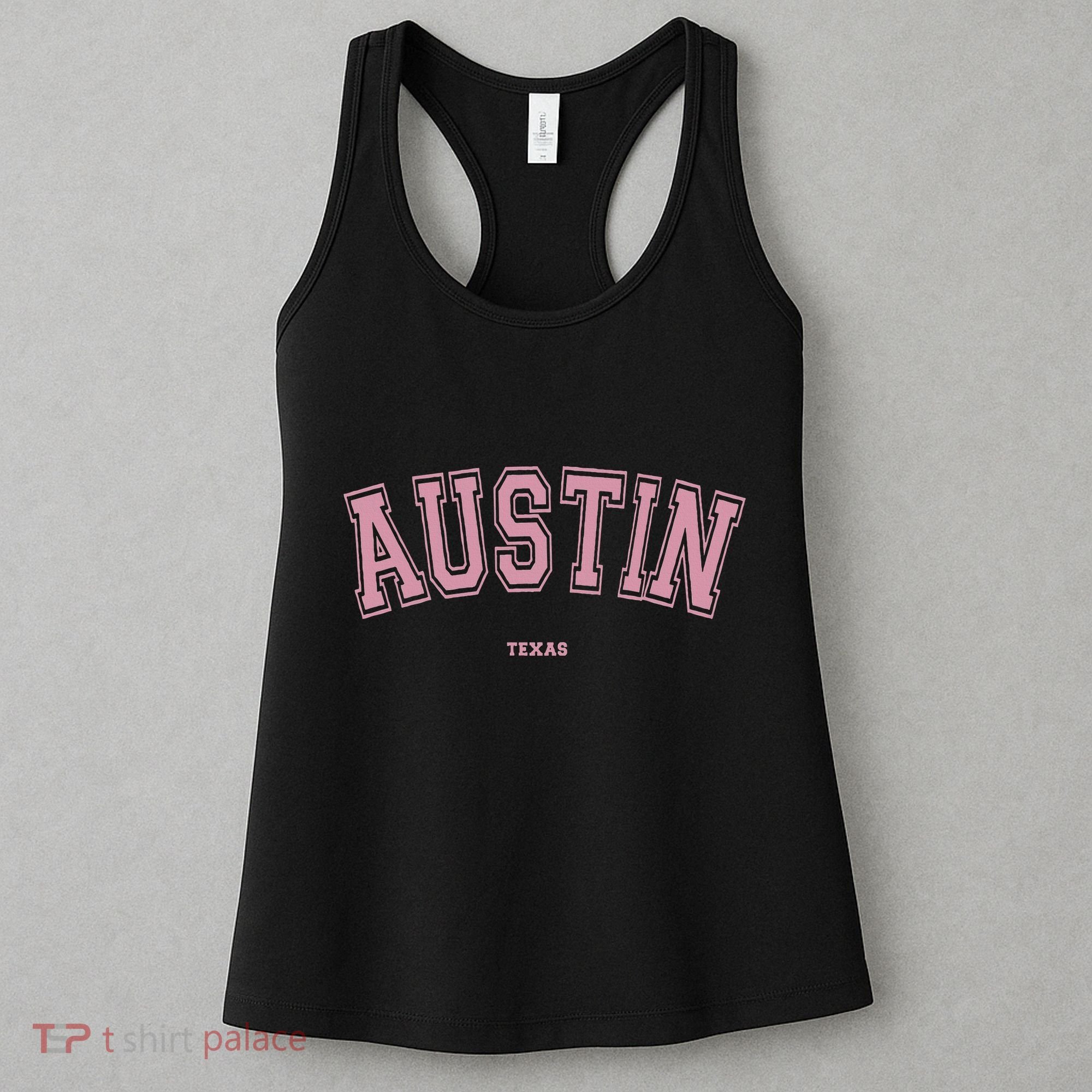 Austin Texas Tx Varsity Style On Austin Women's Tank Top