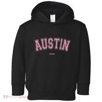 Austin Texas Tx Varsity Style On Austin Toddler Hoodie thumb 0