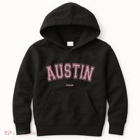 Austin Texas Tx Varsity Style On Austin Kids Hoodie thumb 0