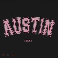 Austin Texas Tx Varsity Style On Austin Kids T-Shirt thumb 4