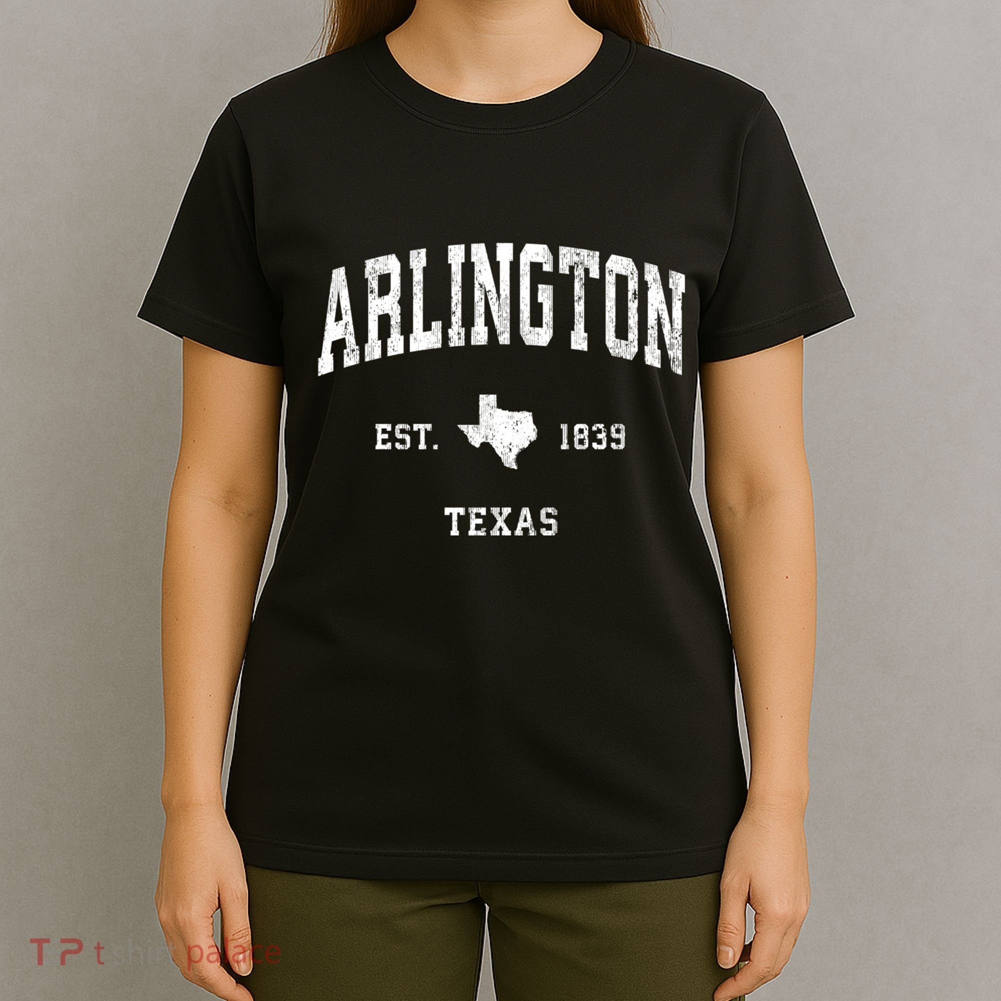 Arlington Texas Tx Vintage Athletic T-Shirt