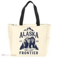 Alaska T The Last Frontier Bear Home Gifts Tote Bag thumb 0