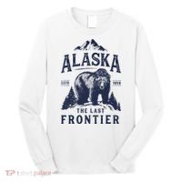Alaska T The Last Frontier Bear Home Gifts Long Sleeve Shirt thumb 0