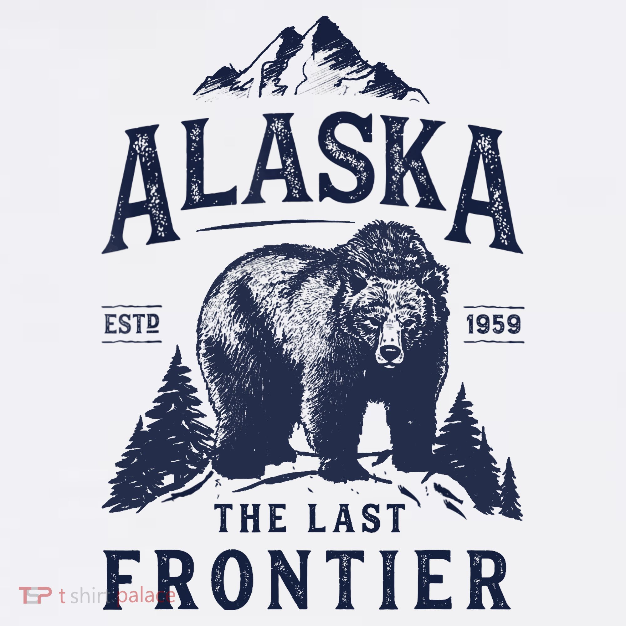 Alaska T The Last Frontier Bear Home Gifts Sweatshirt