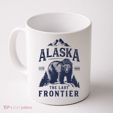 Alaska T The Last Frontier Bear Home Gifts Coffee Mug