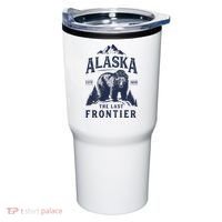 Alaska T The Last Frontier Bear Home Gifts Tumbler thumb 0