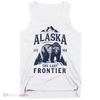 Alaska T The Last Frontier Bear Home Gifts Tank Top thumb 0