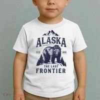 Alaska T The Last Frontier Bear Home Gifts Toddler T-Shirt thumb 2