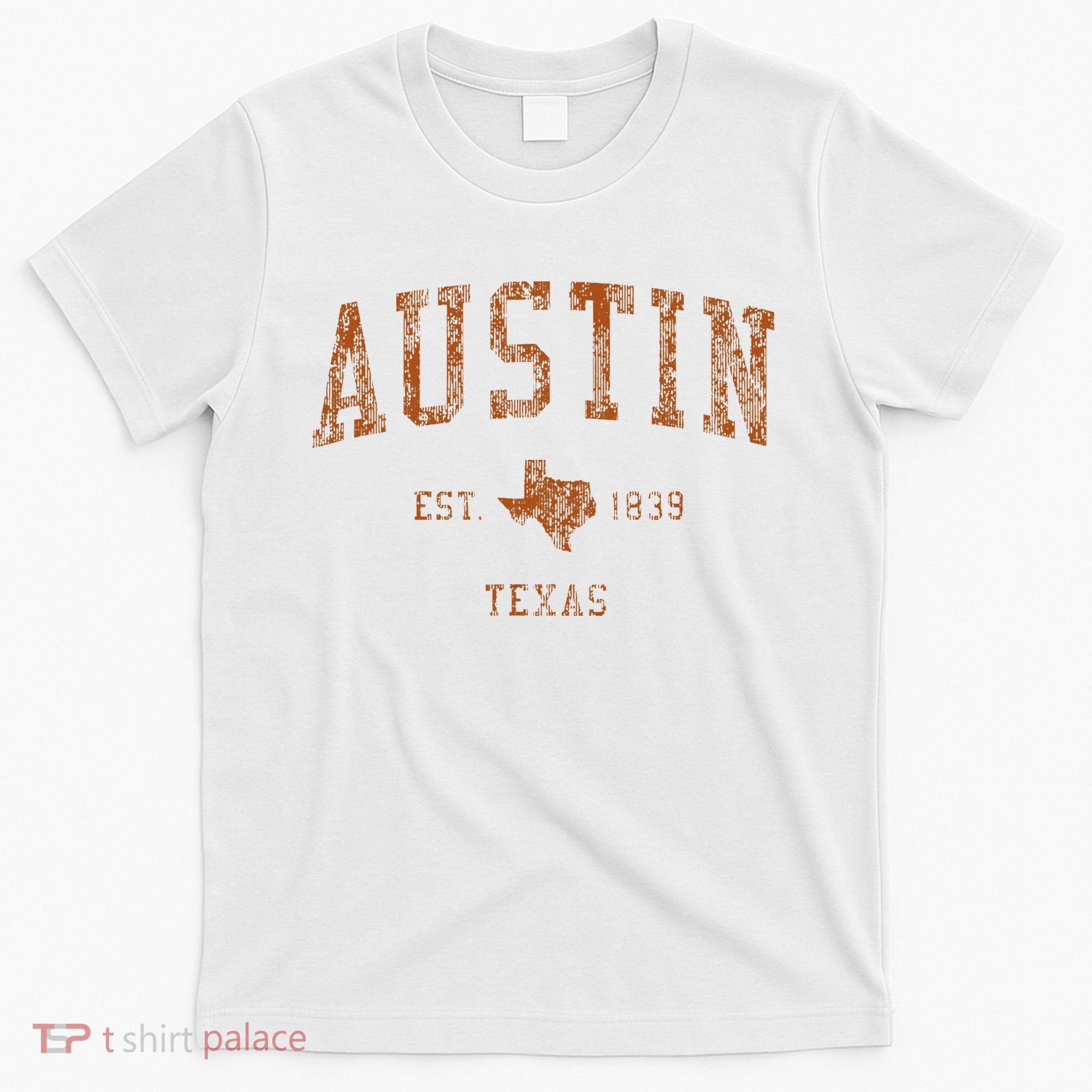 Austin Texas Tx Vintage Athletic Sports T-Shirt